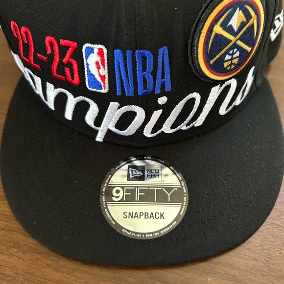 New Era Denver Nuggets 22-23 Championship SnapBack - Picture 8 of 8